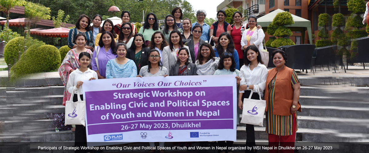 Strategic Workshop on Enabling Civic and Political Spaces of Youth and Women in Nepal20800211-12