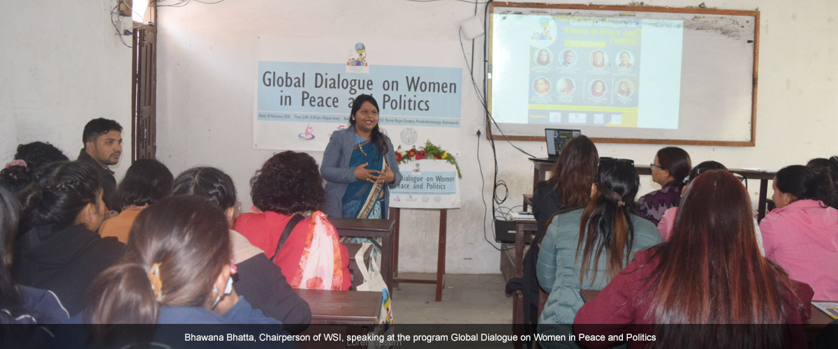 Women in Peace and Politics