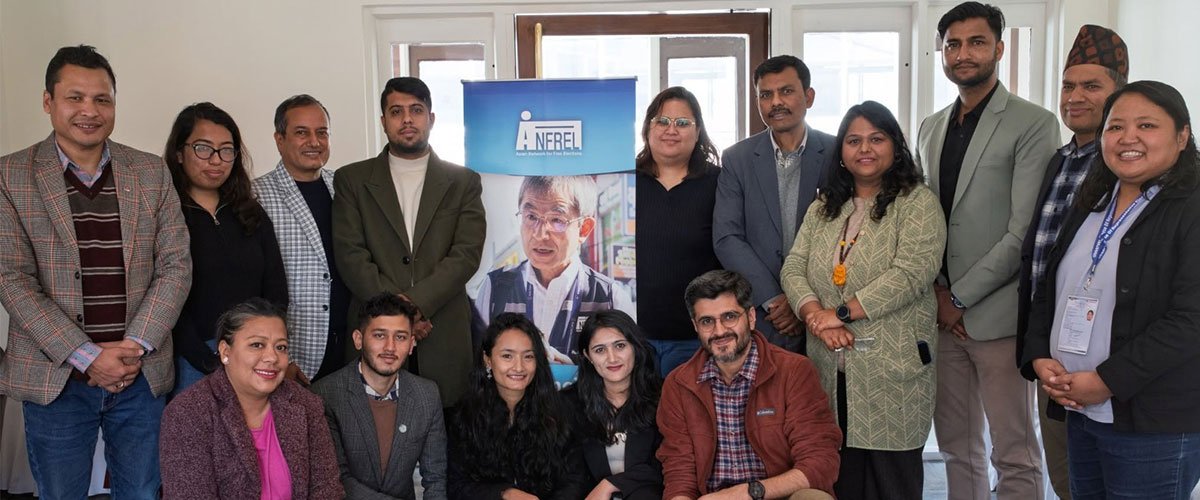 Discussion on Election Of House of Representatives of Nepal 2026 with ANFREL-Asian Network for Free Elections who was the international election observer